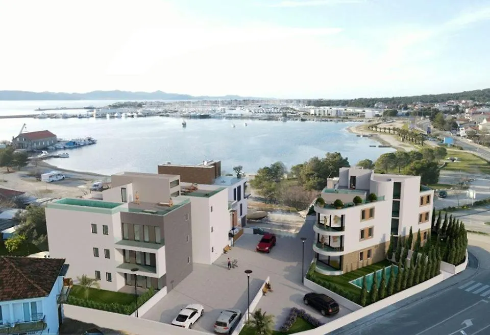 Luxus Appartment Direkt Am Meer In Sukosan, Zadar 아파트